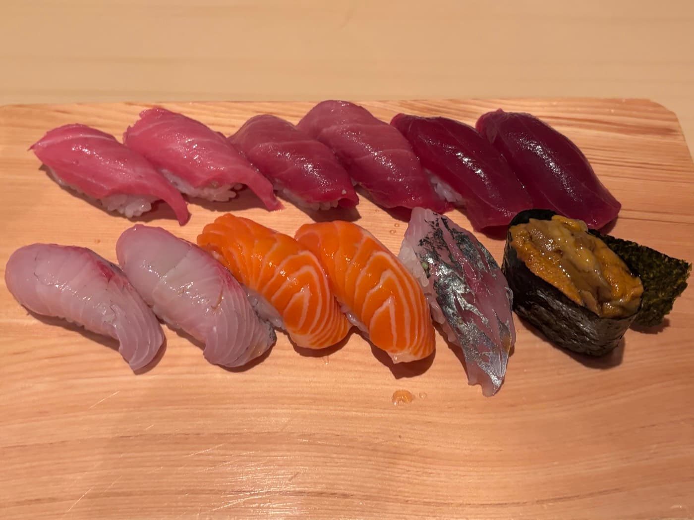 Sushi platter