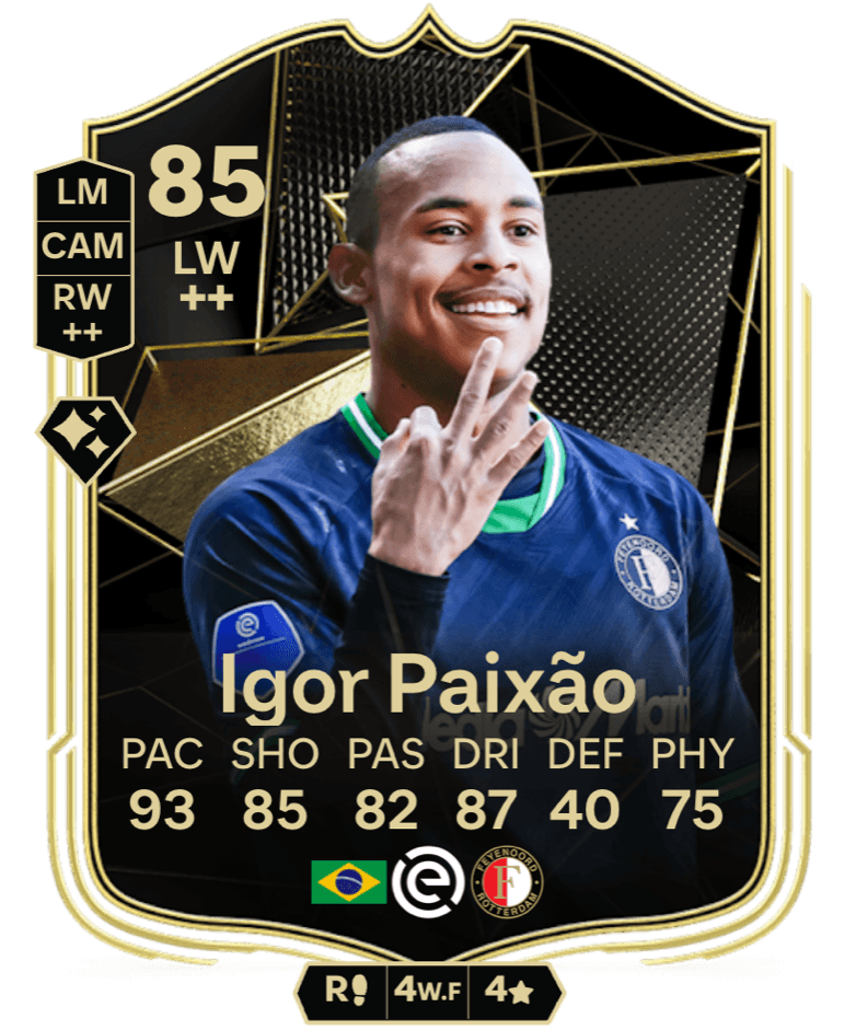 Igor Paixão trading card